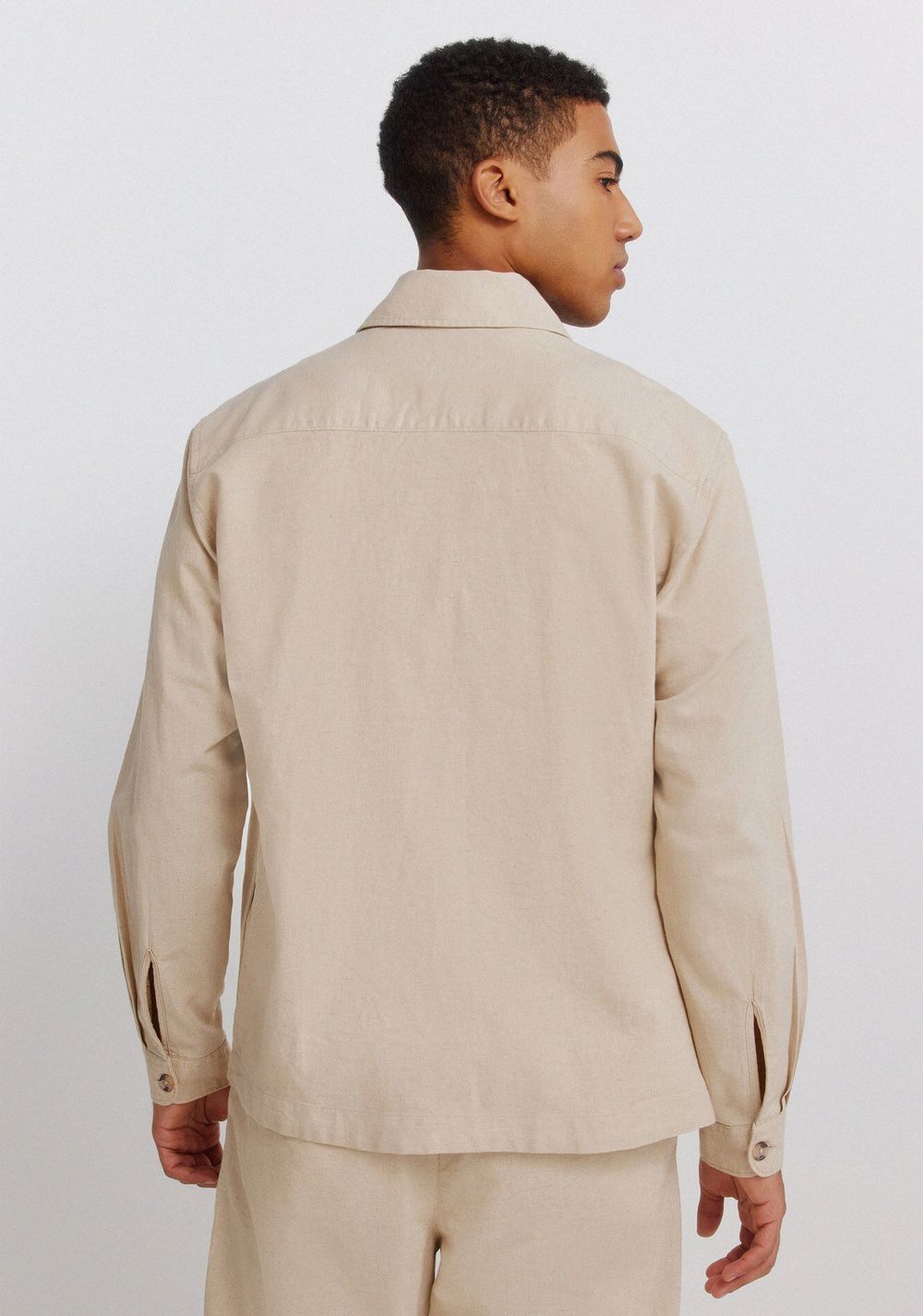 Sobrecamisa de Lino con Bolsillo Springfield 5