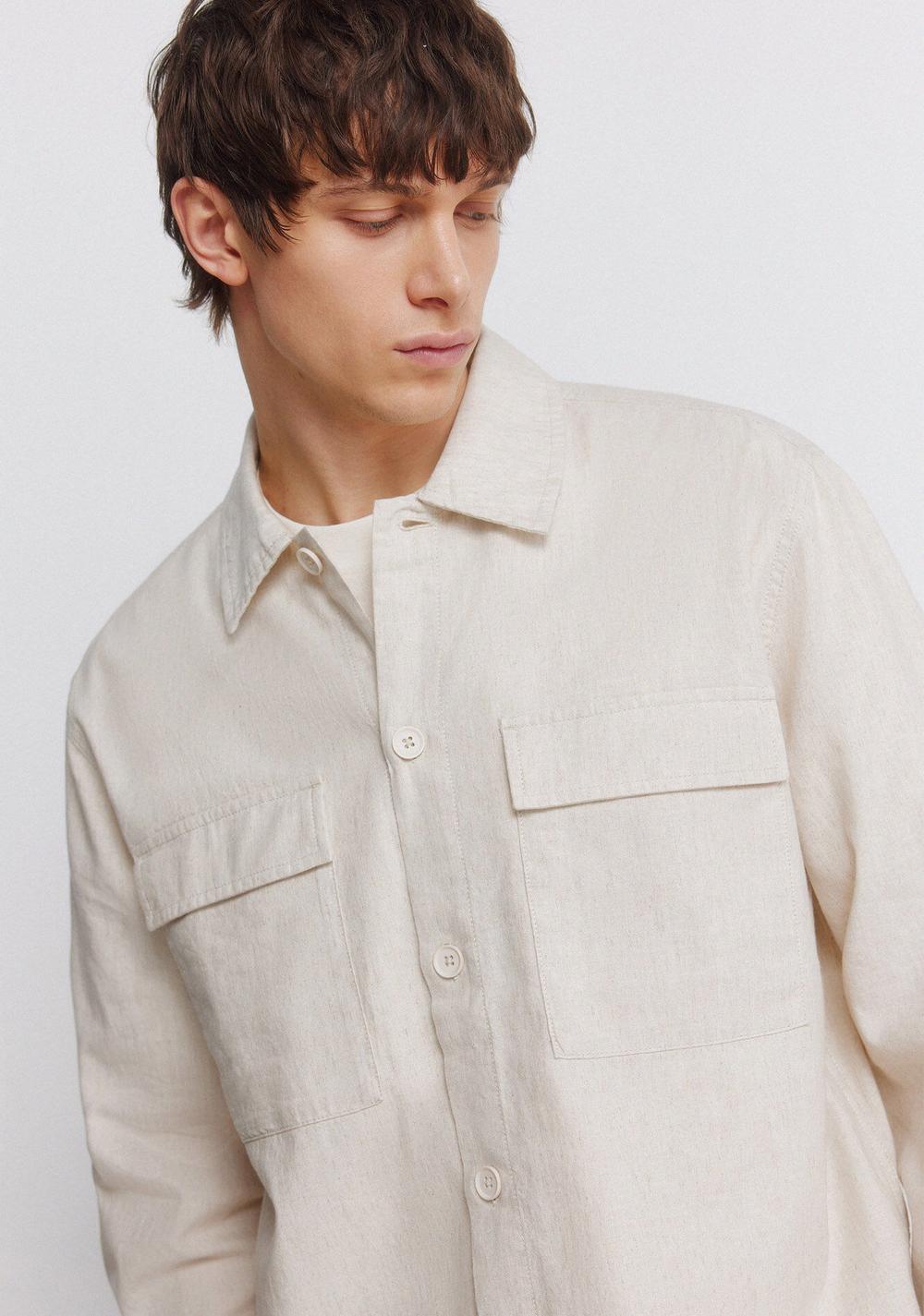 Sobrecamisa de Lino Springfield 4