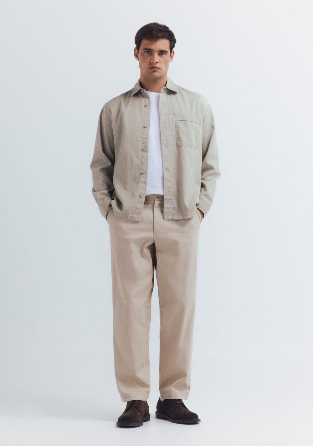 Sobrecamisa con Tencel Oversize Springfield 3