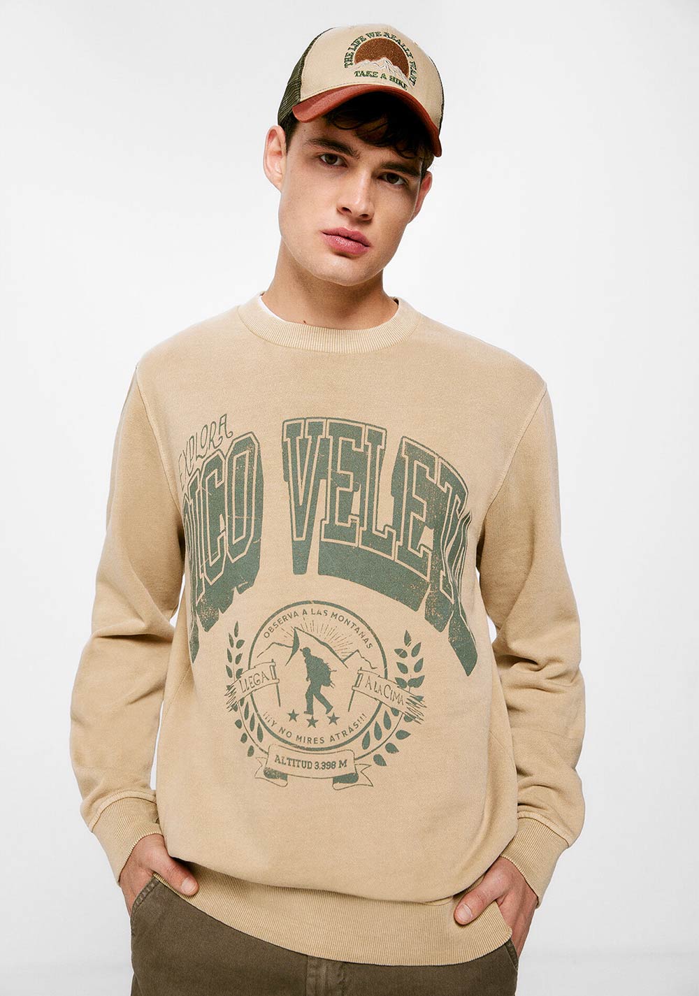 Sudadera Lavada Springfield Imagen Principal