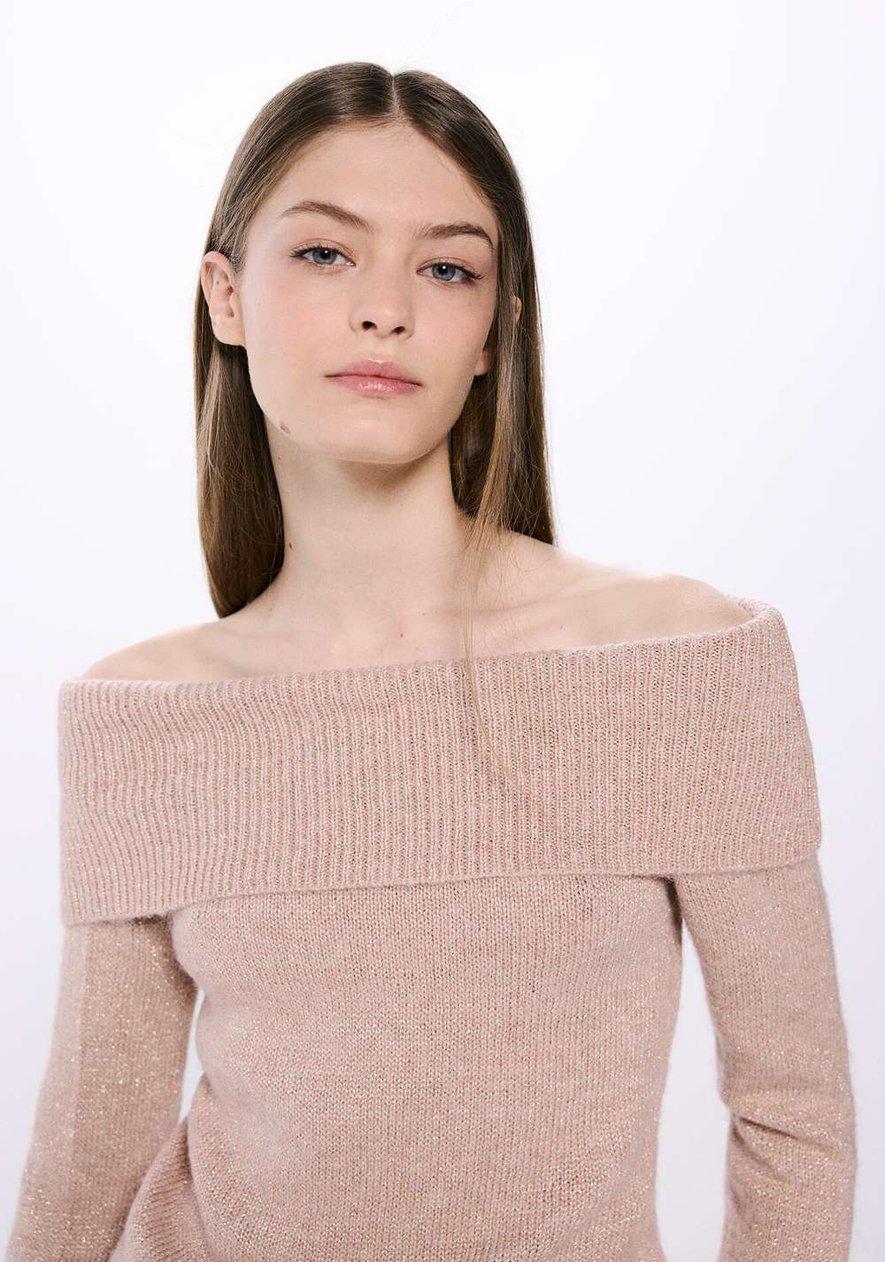 Suéter Cuello Vuelto Escote Hombros Springfield 4