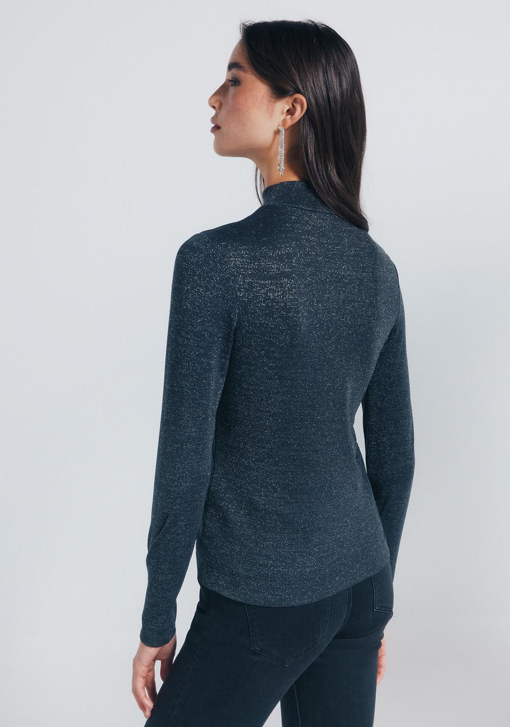 Top Lúrex Cuello Choker Springfield 3