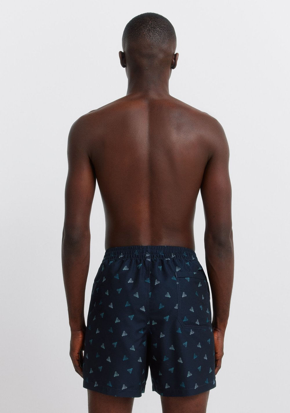 Traje de Baño Estampado de Langostas Springfield 5