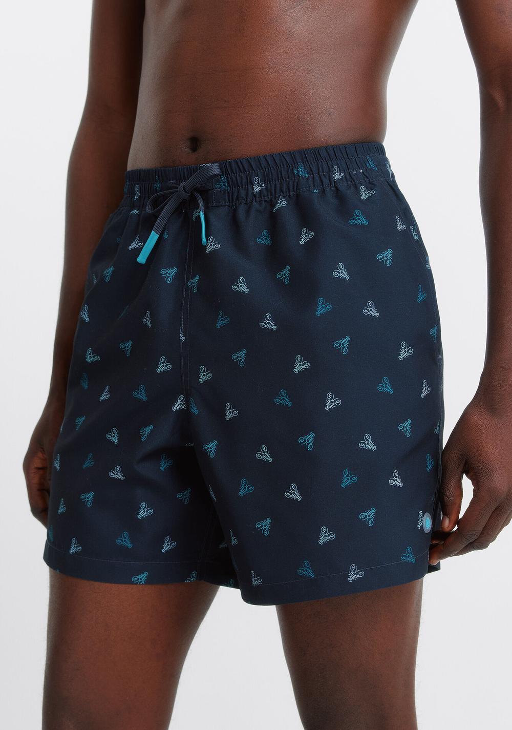 Traje de Baño Estampado de Langostas Springfield