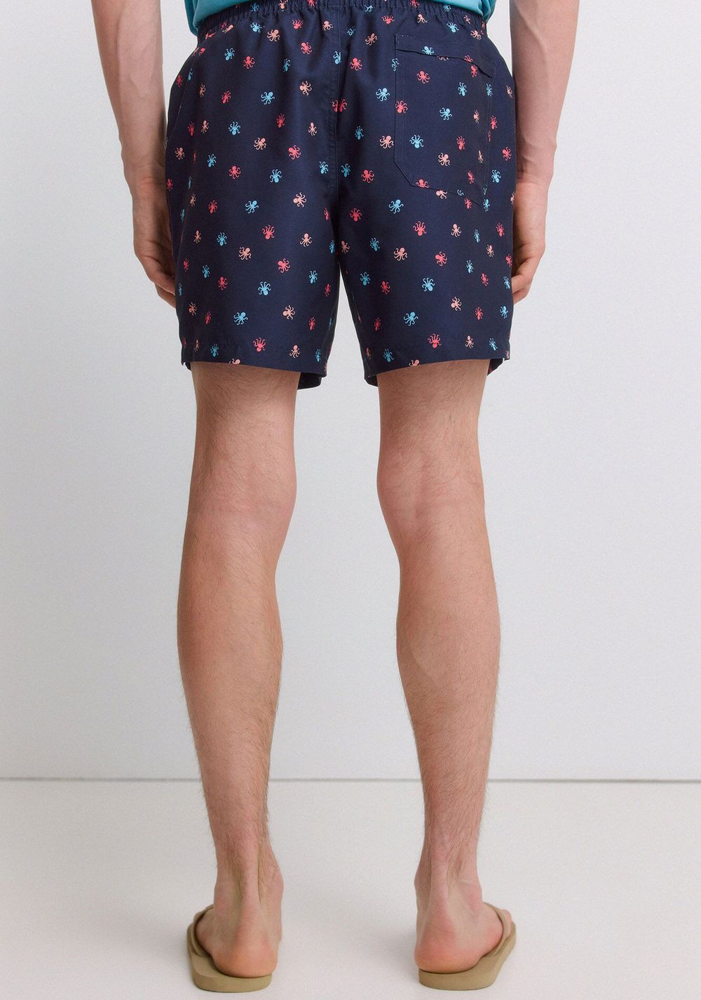 Traje de Baño Estampado de Pulpos Springfield 3