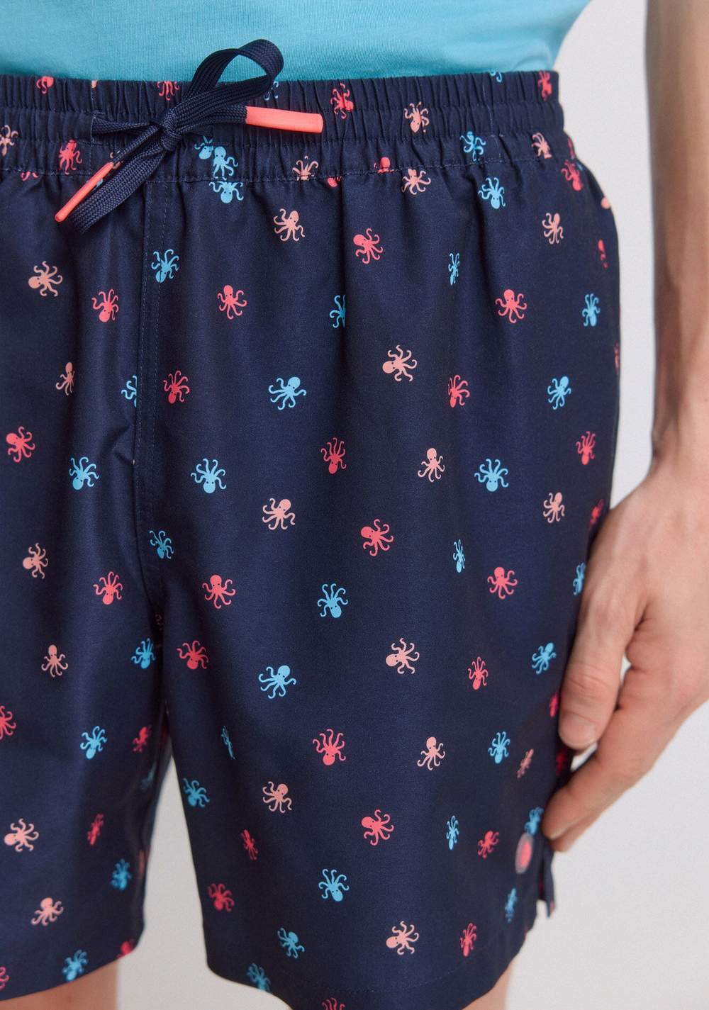 Traje de Baño Estampado de Pulpos Springfield 7