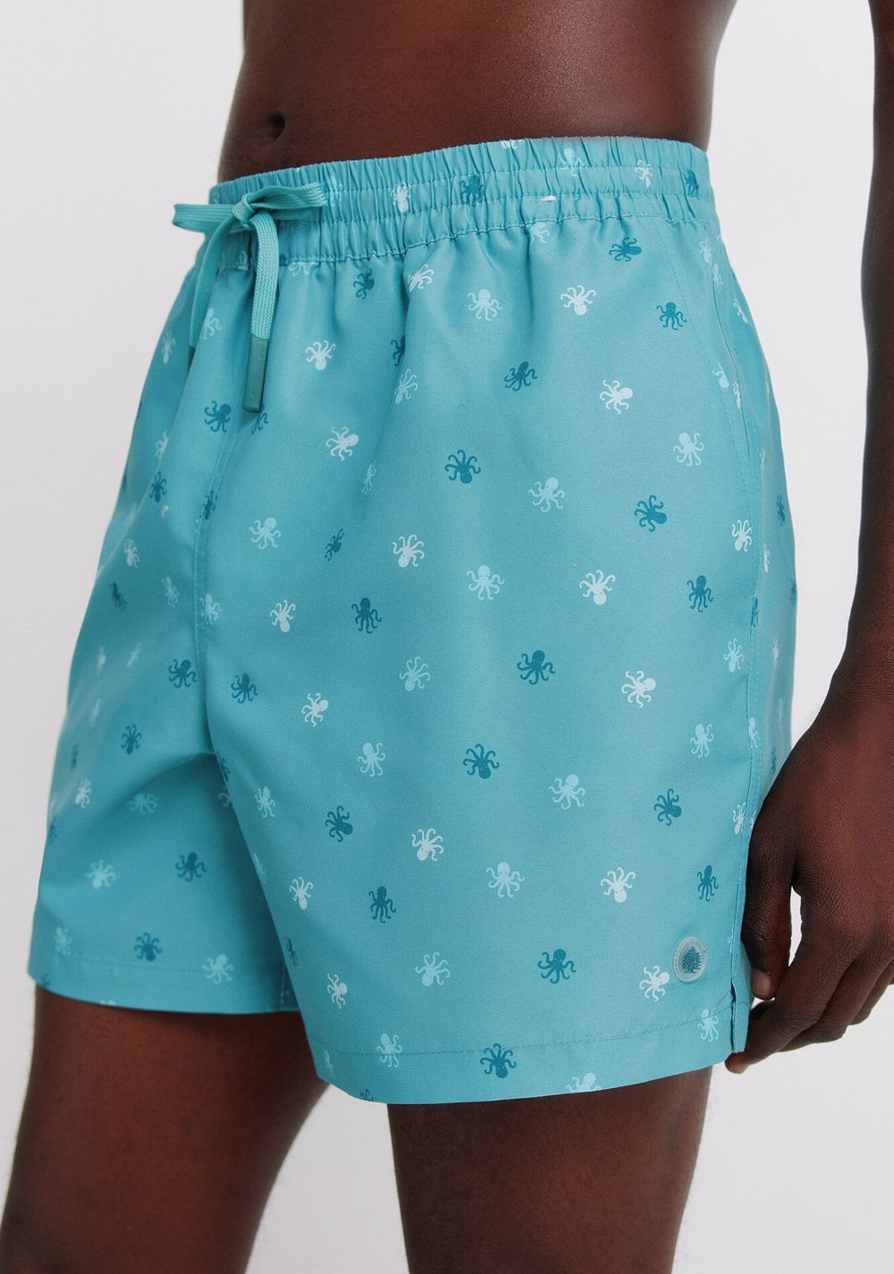 Traje de Baño Estampado de Pulpos Springfield