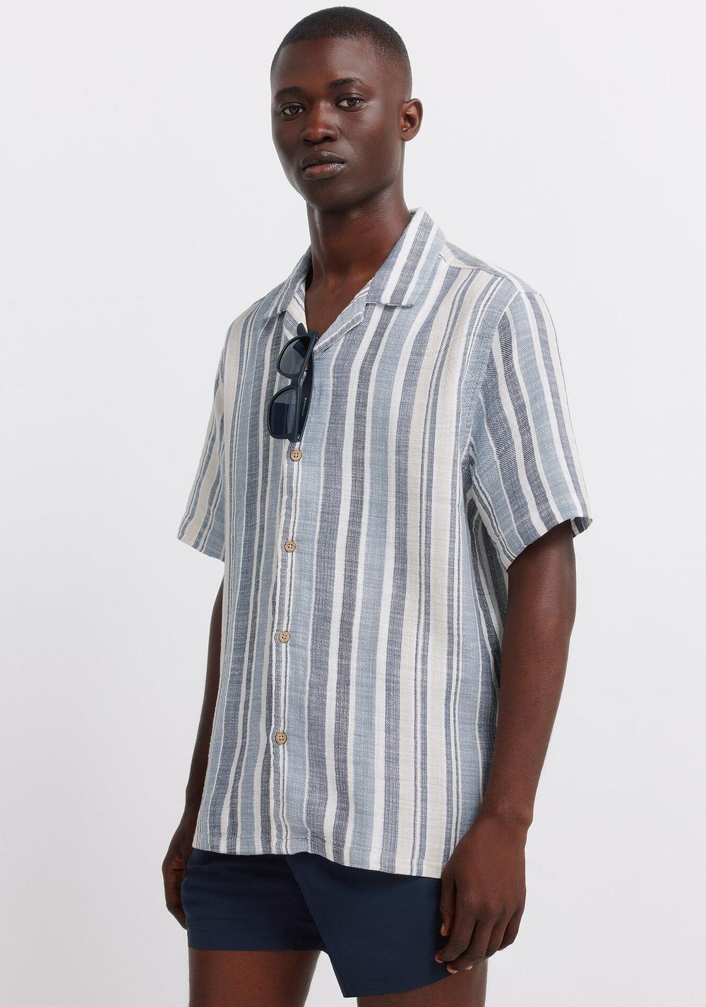 Traje de Baño Liso con Cortes Springfield 2