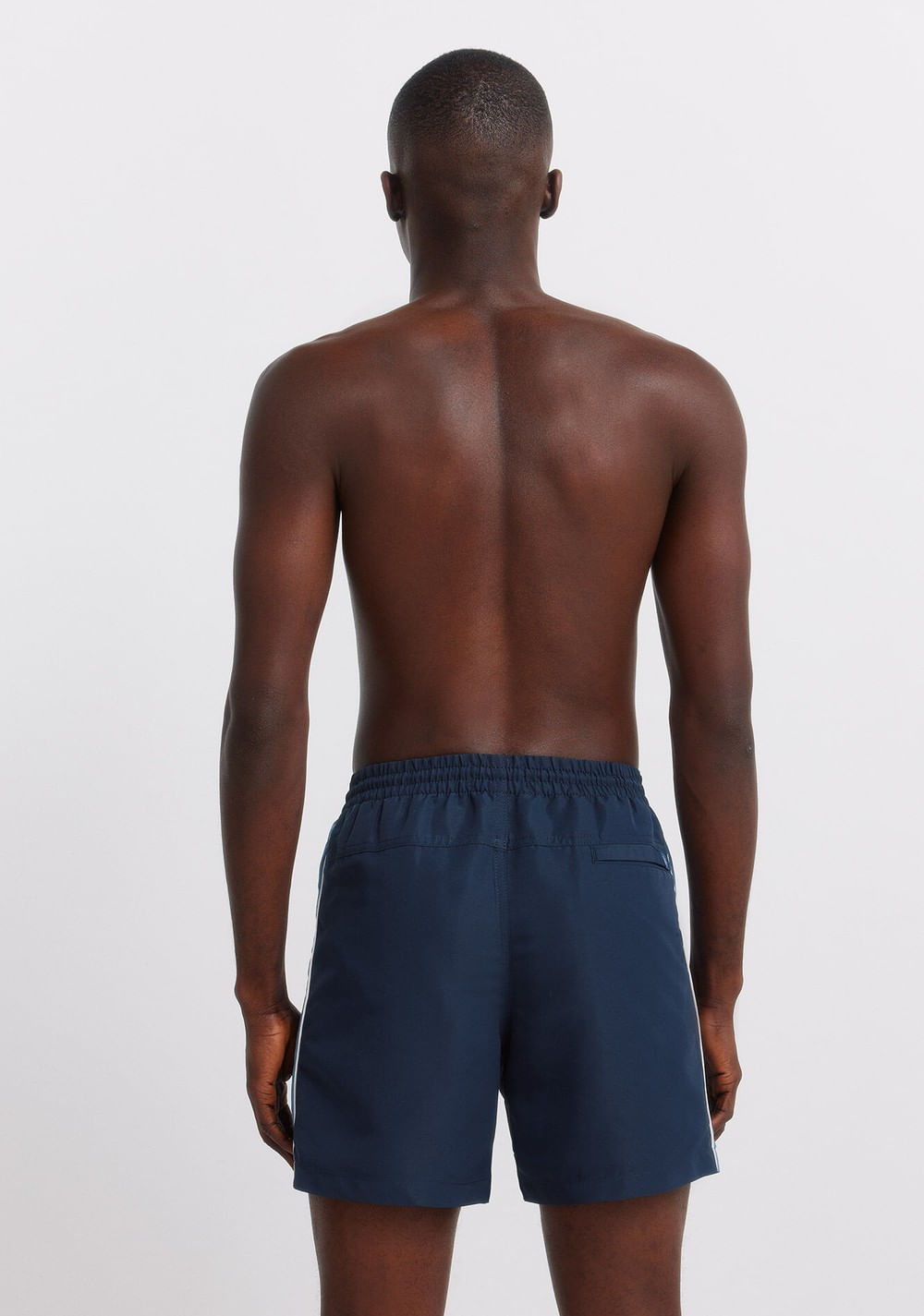 Traje de Baño Liso con Cortes Springfield 4