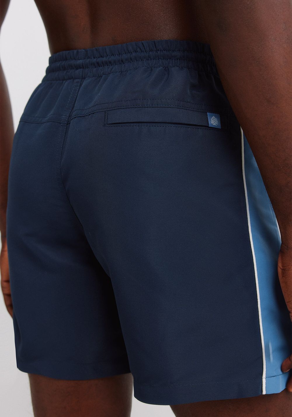 Traje de Baño Liso con Cortes Springfield 5