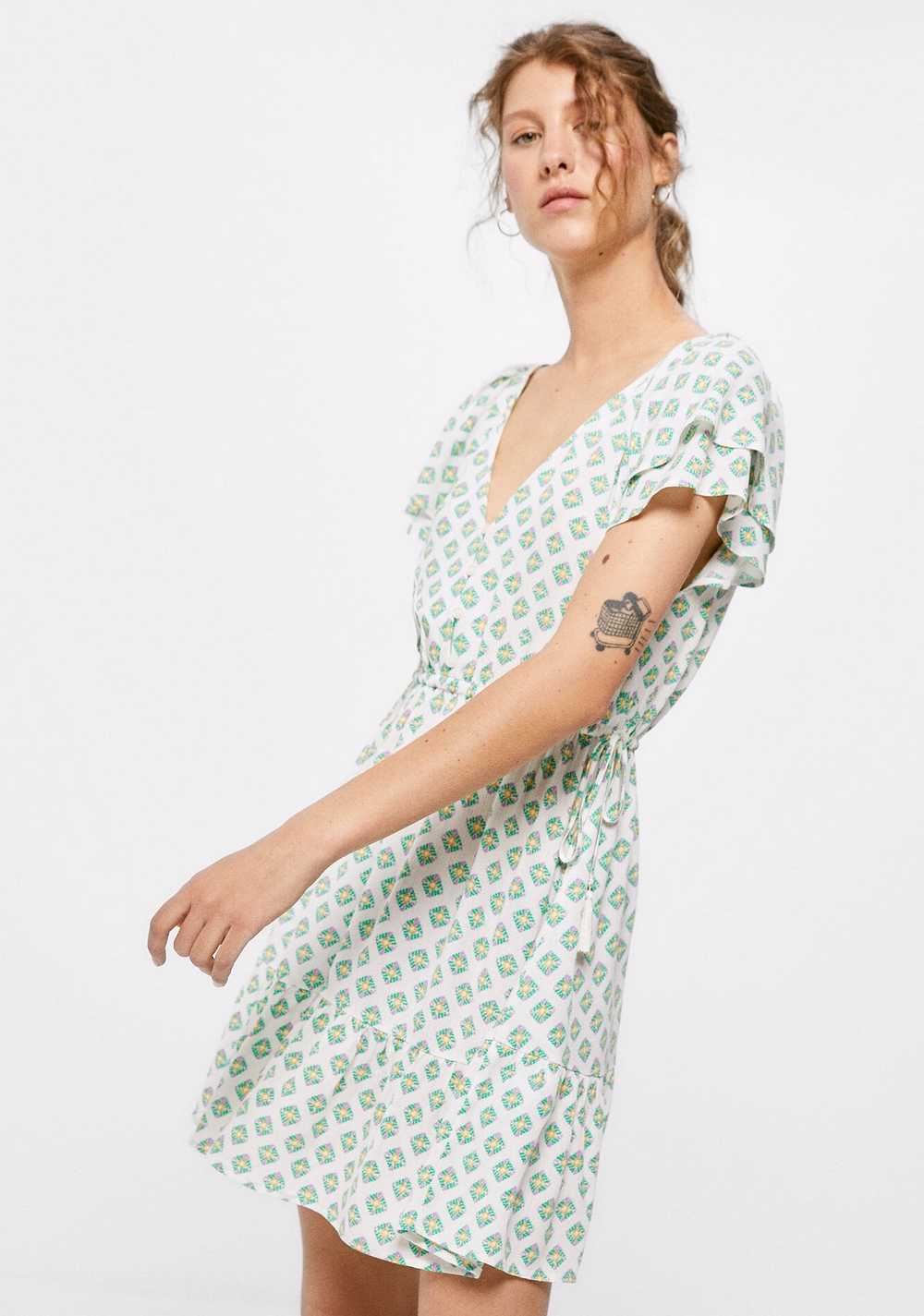 Vestido Corto Lazos Cintura Springfield 2