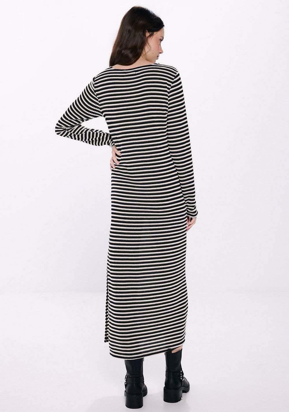 Vestido Midi Rayas Canalé Springfield 2