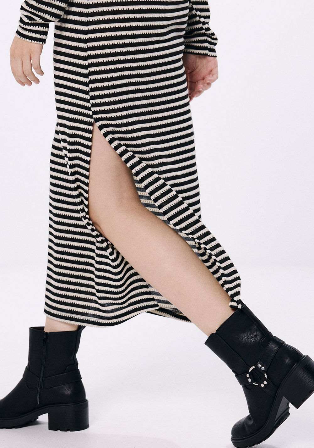 Vestido Midi Rayas Canalé Springfield 4