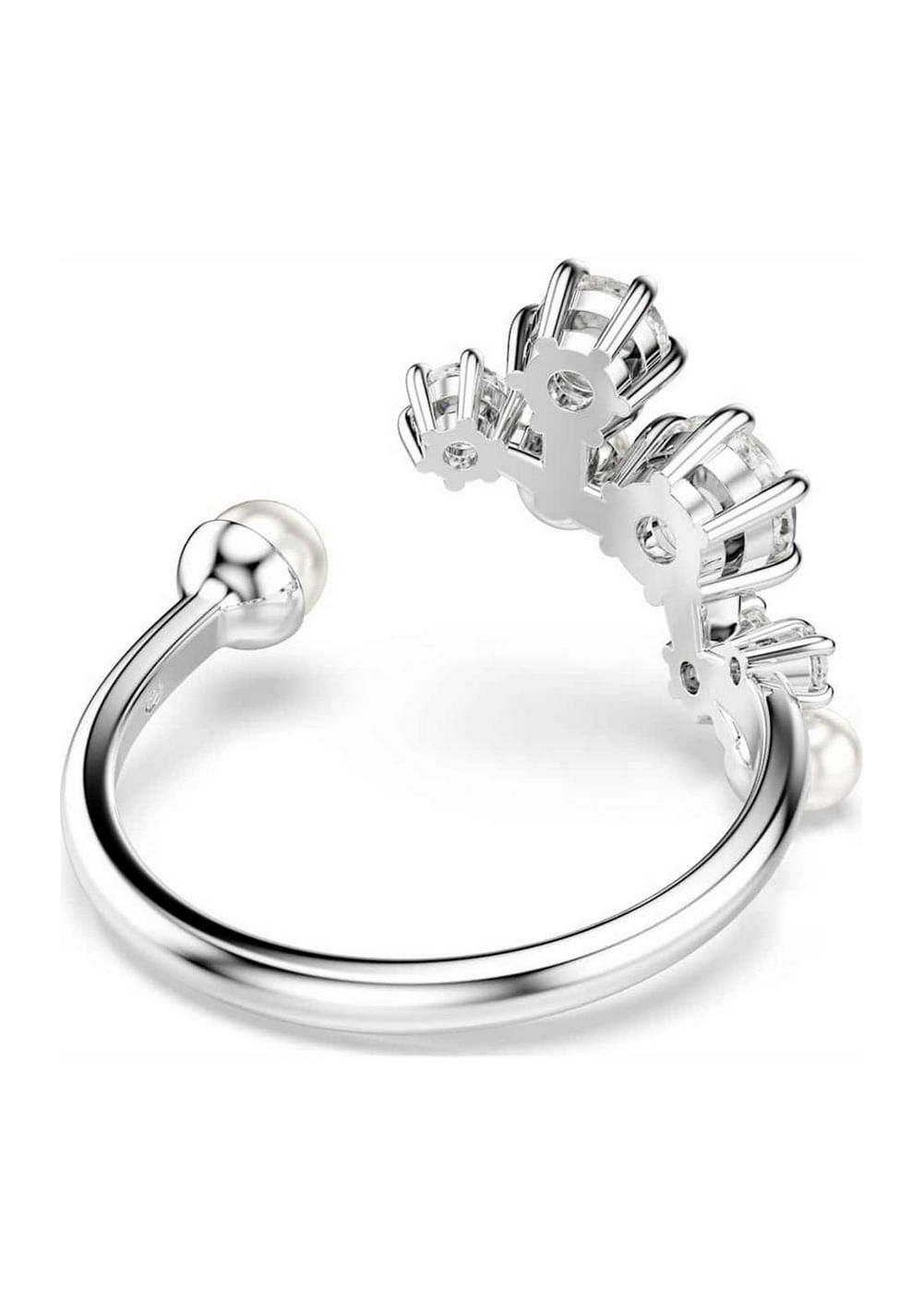 Anillo Abierto Constella Crystal Pearl Swarovski 4