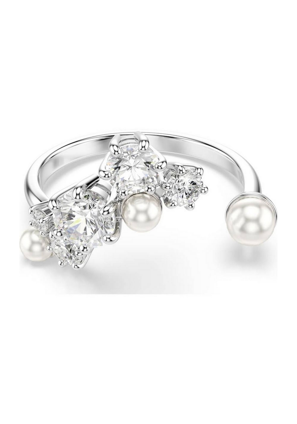 Anillo Abierto Constella Crystal Pearl Swarovski