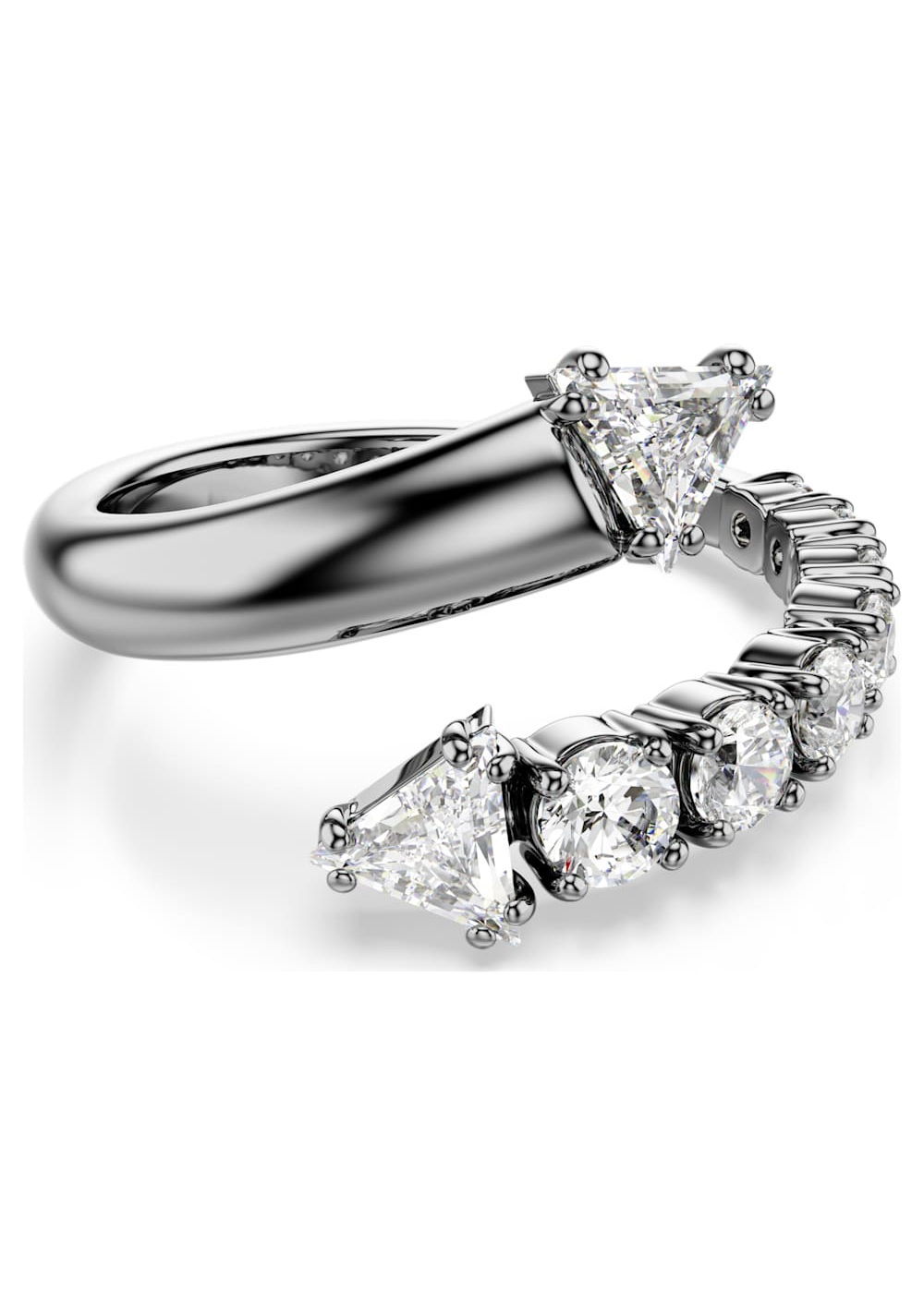 Anillo Abierto Sublima Blanco Swarovski
