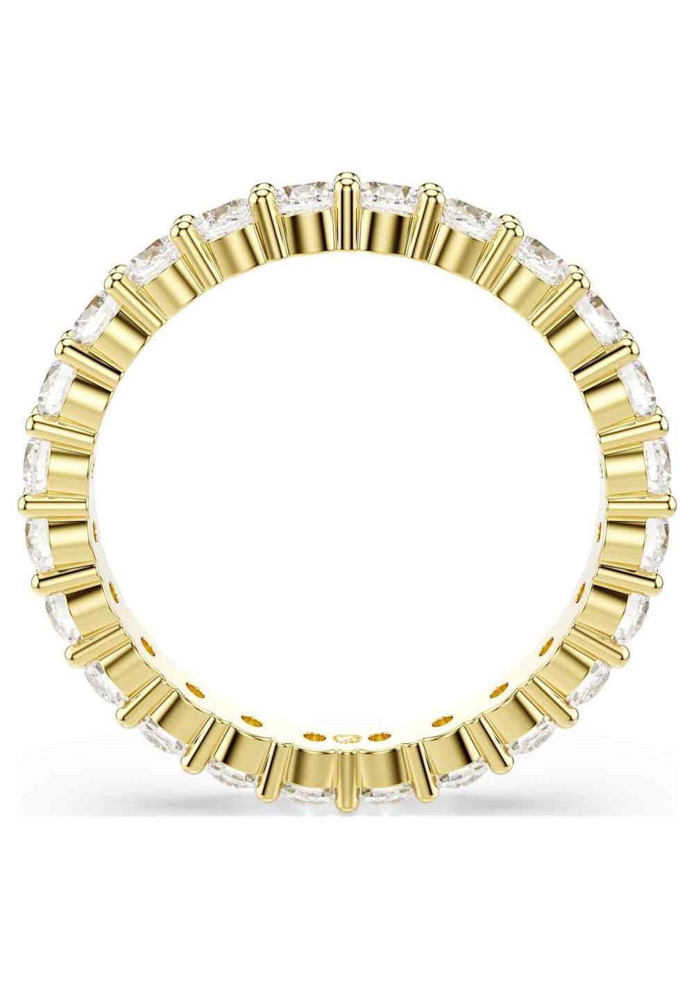 Anillo de Banda Matrix Vittore Blanco Swarovski 2