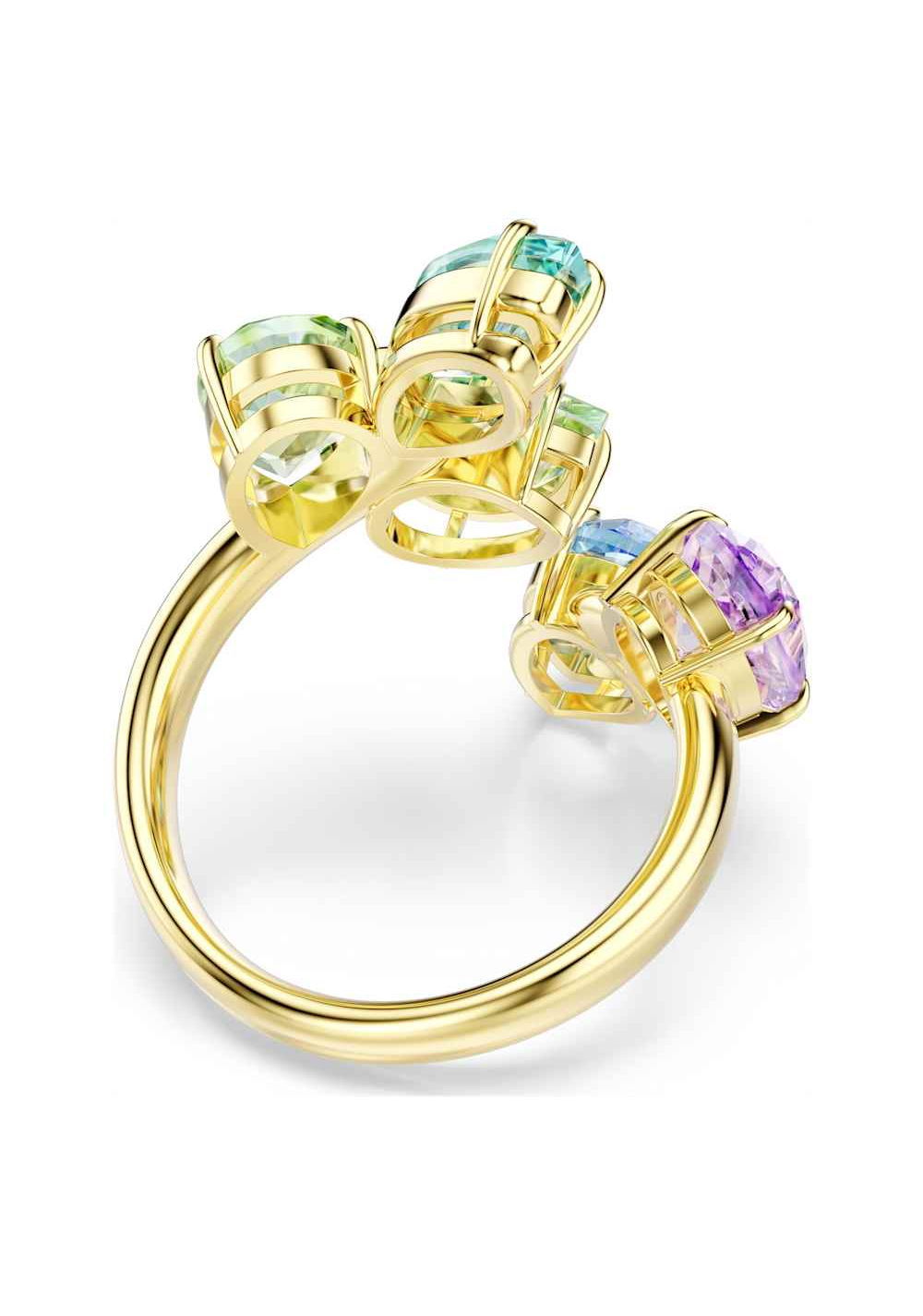 Anillo de Cóctel Gema Multicolor Swarovski 3
