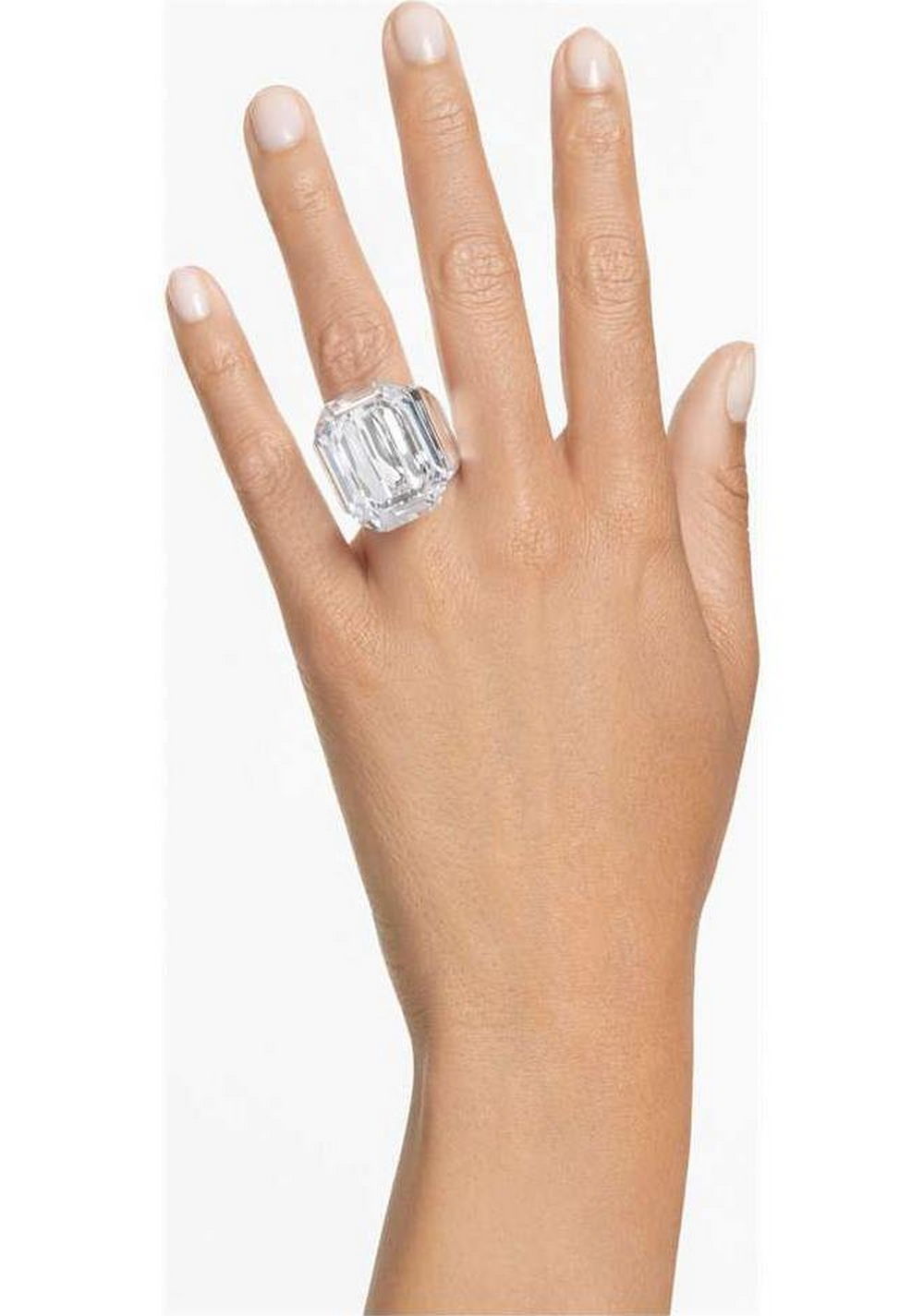 Anillo de Cóctel Lucent Blanco Swarovski 4