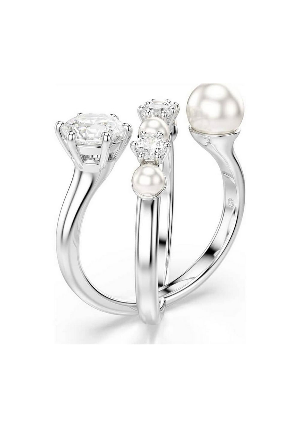 Anillo de Cóctel Matrix Perla de Cristal Swarovski 2