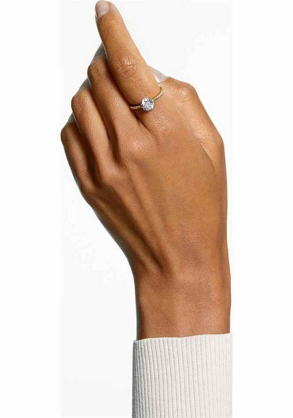 Anillo de Cóctel Stilla Blanco Swarovski 4