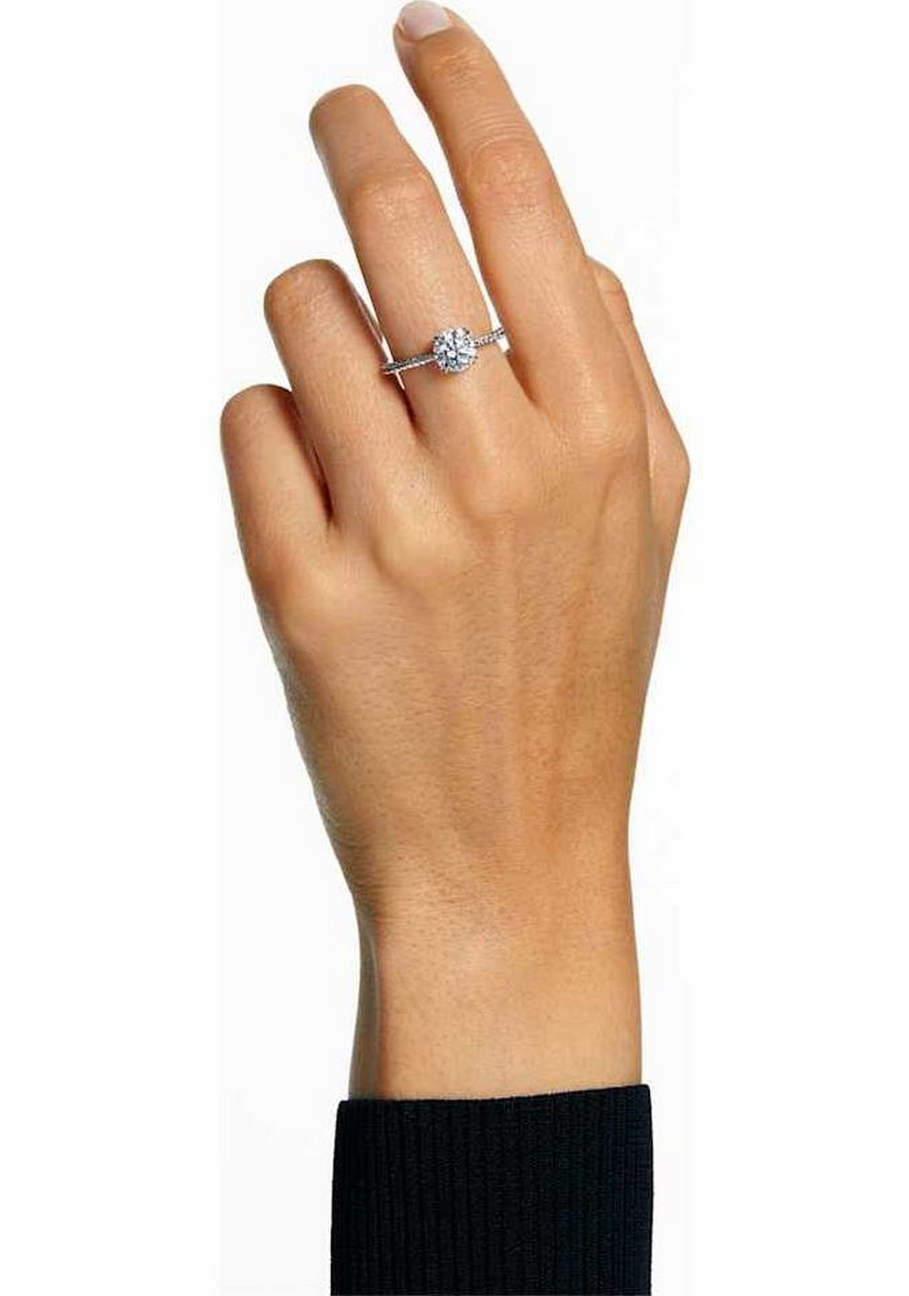 Anillo de Cóctel Stilla Blanco Swarovski 4