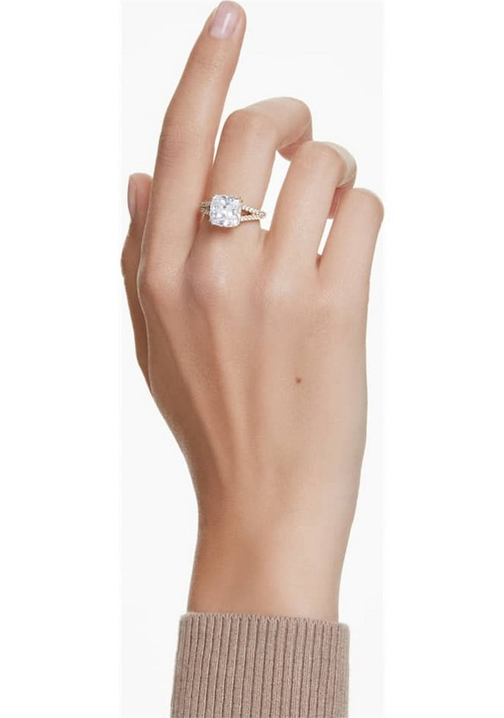 Anillo de Cóctel Stilla Talla Cuadrada Swarovski 5