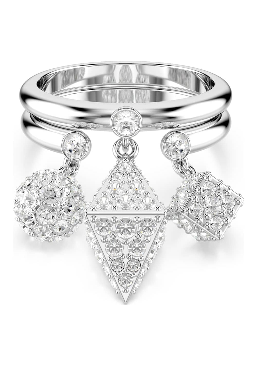 Anillo Dextera Conjunto Swarovski