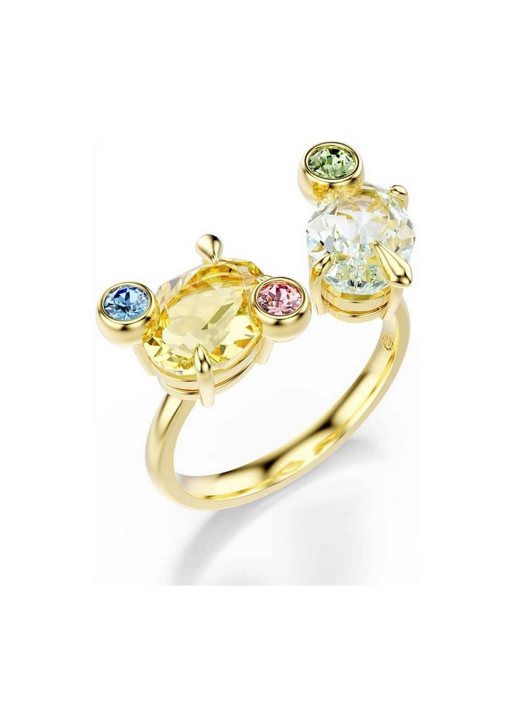 Anillo Gema Conjunto Swarovski 4