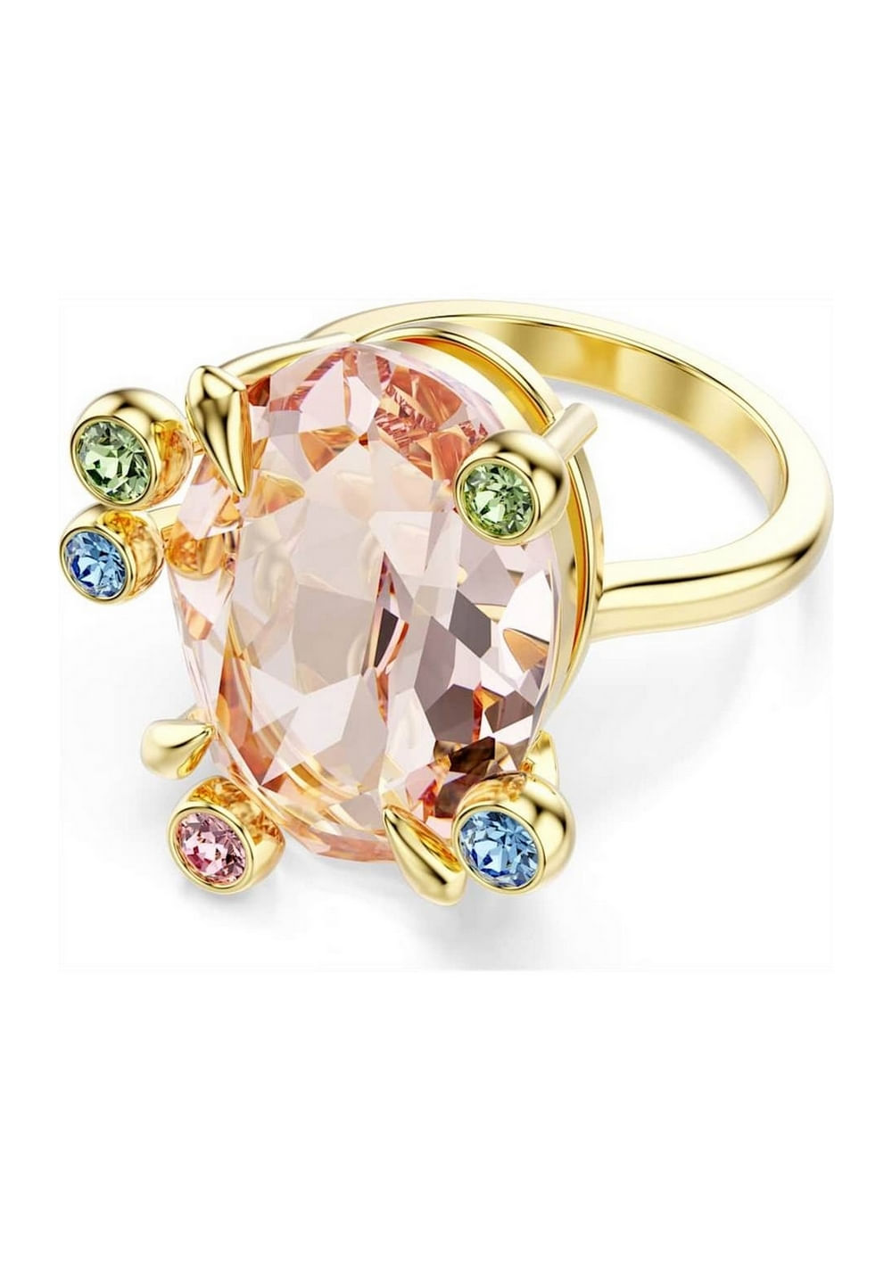 Anillo Gema Conjunto Swarovski 5