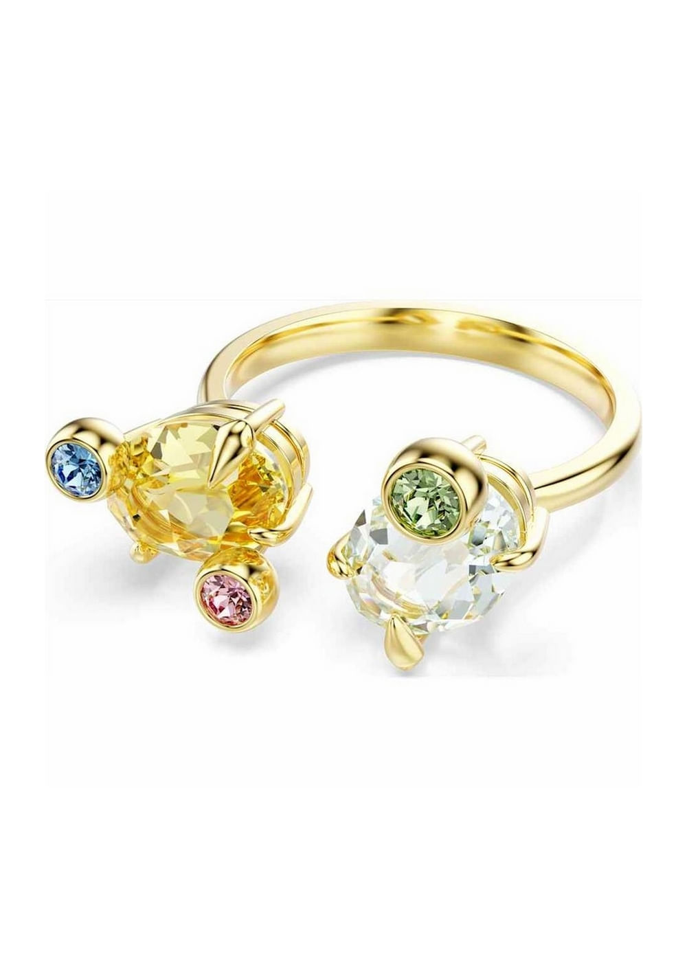 Anillo Gema Conjunto Swarovski 7