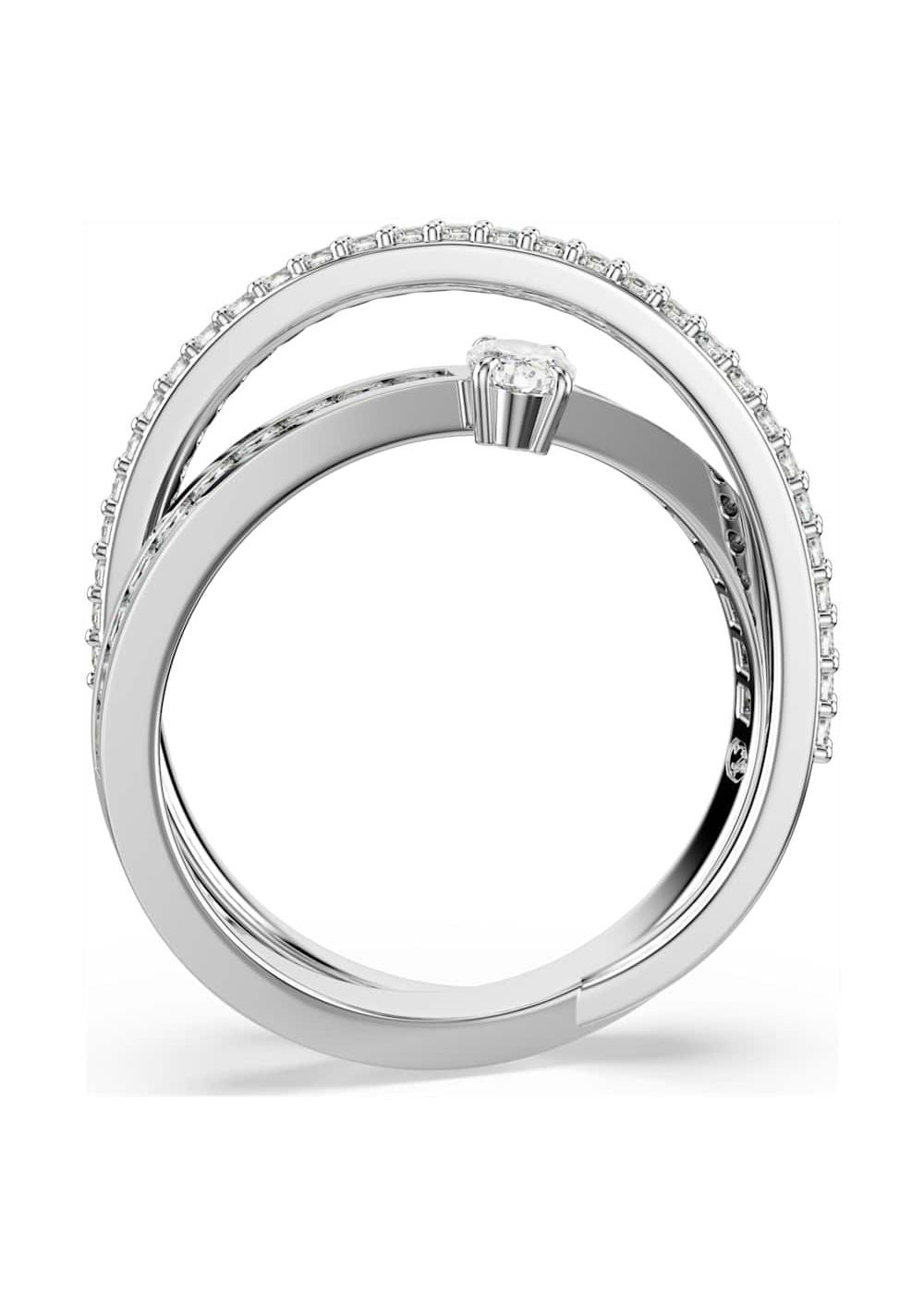 Anillo Hyperbola Blanco Swarovski 3