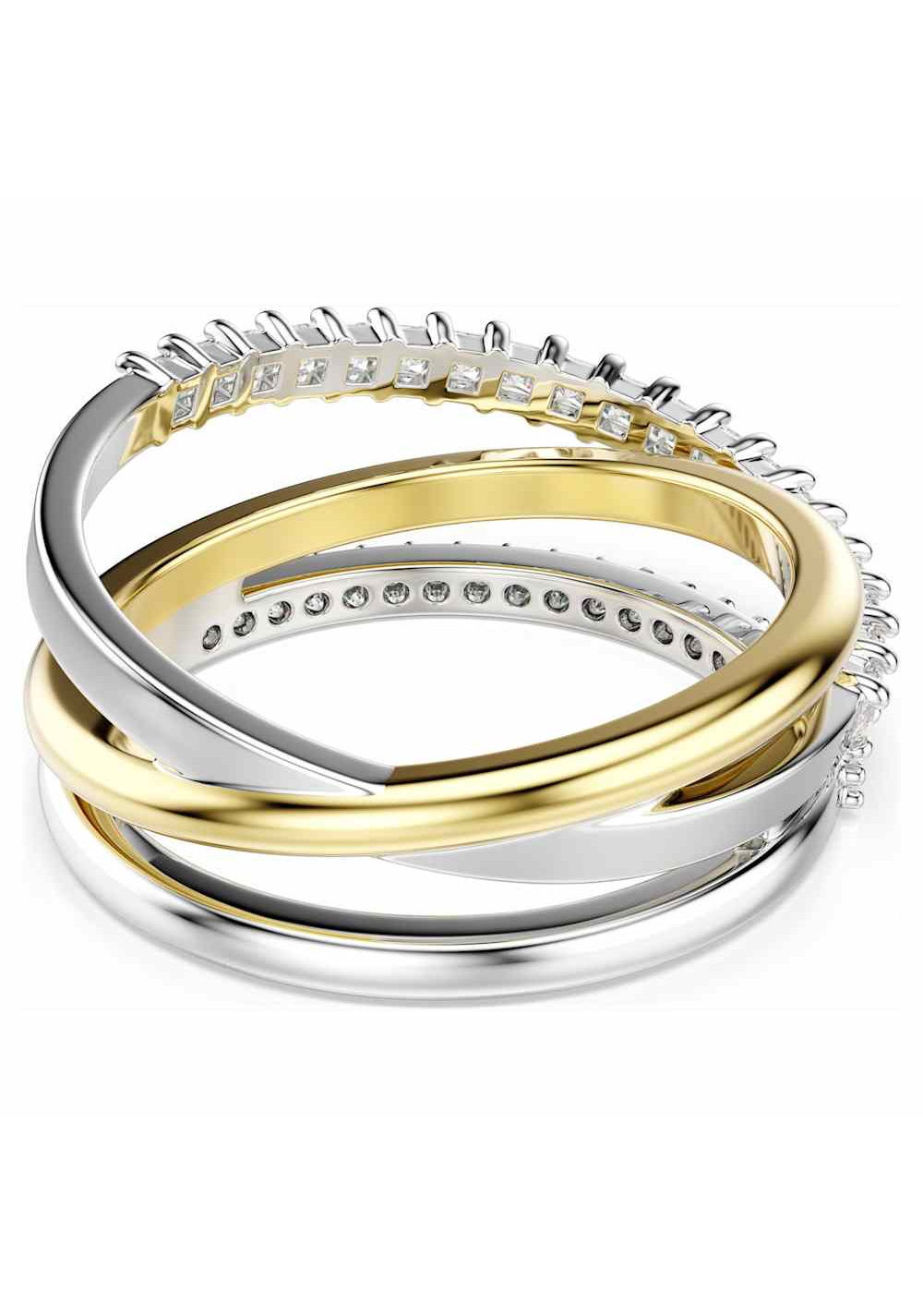 Anillo Hyperbola Blanco Swarovski 3