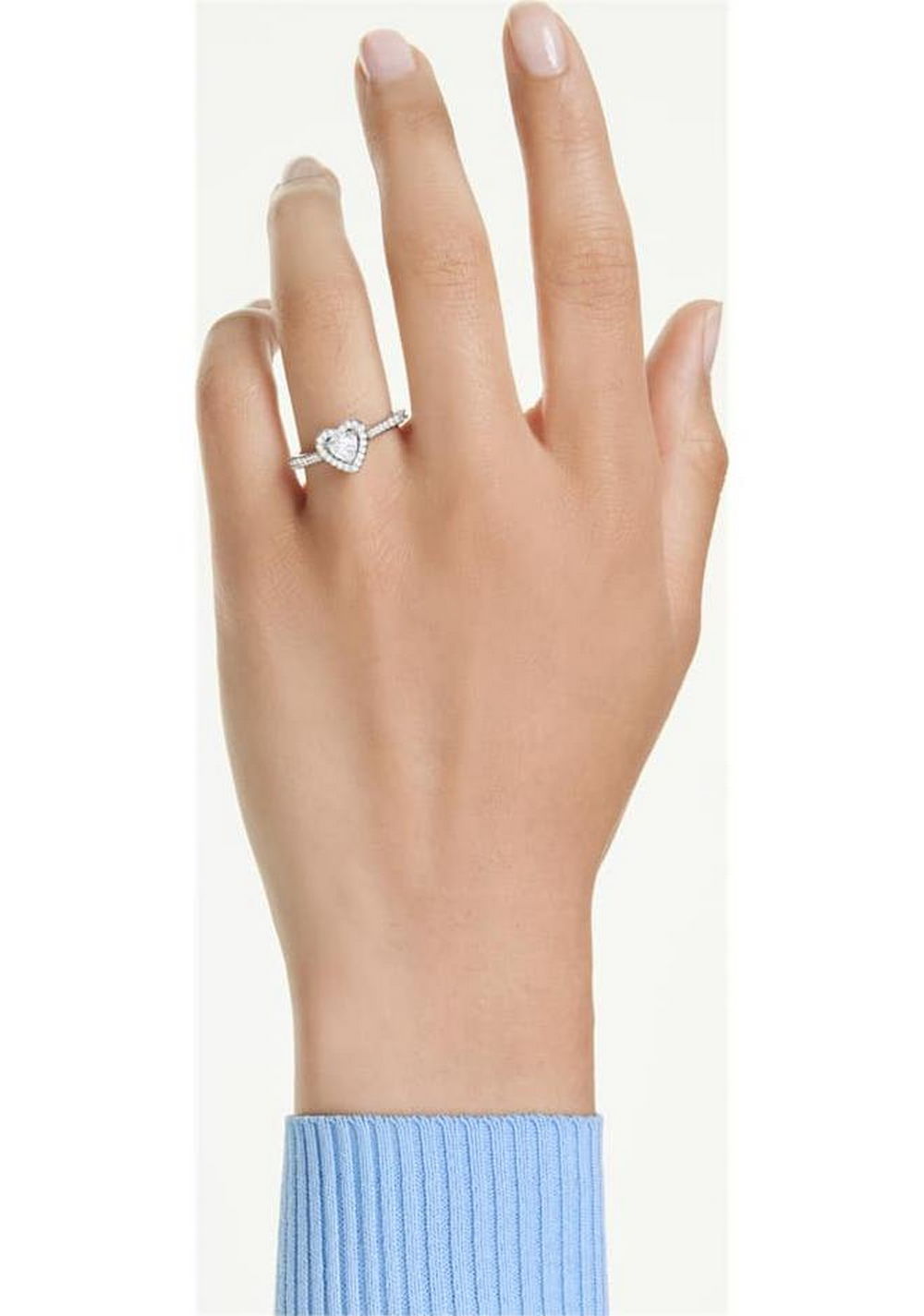 Anillo con Motivo una Angelic Blanco Swarovski 4