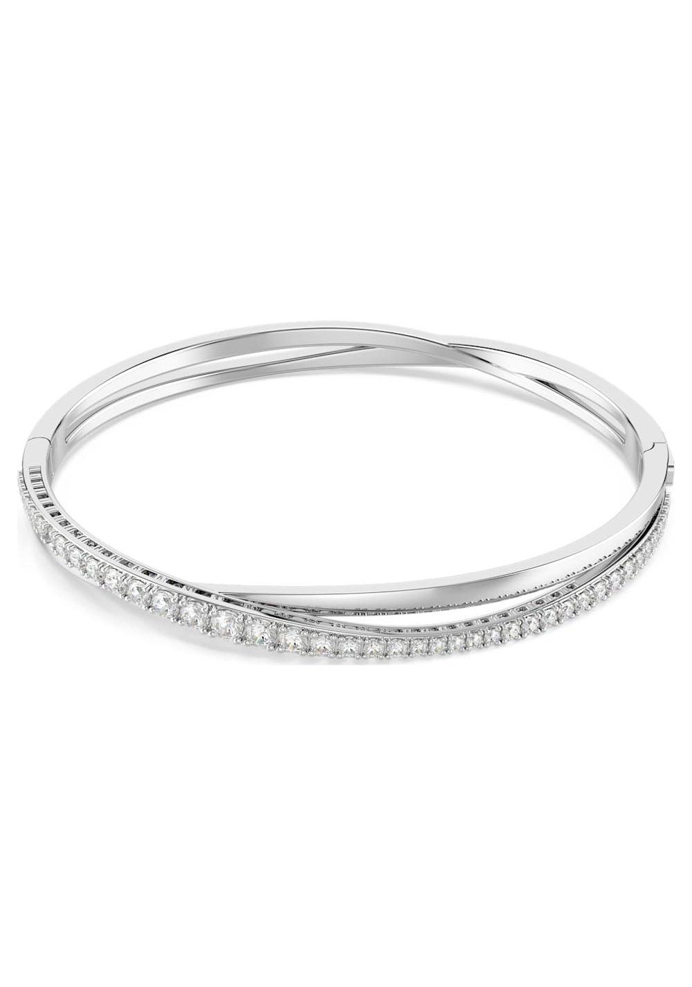 Brazalete Hyperbola Blanco Swarovski