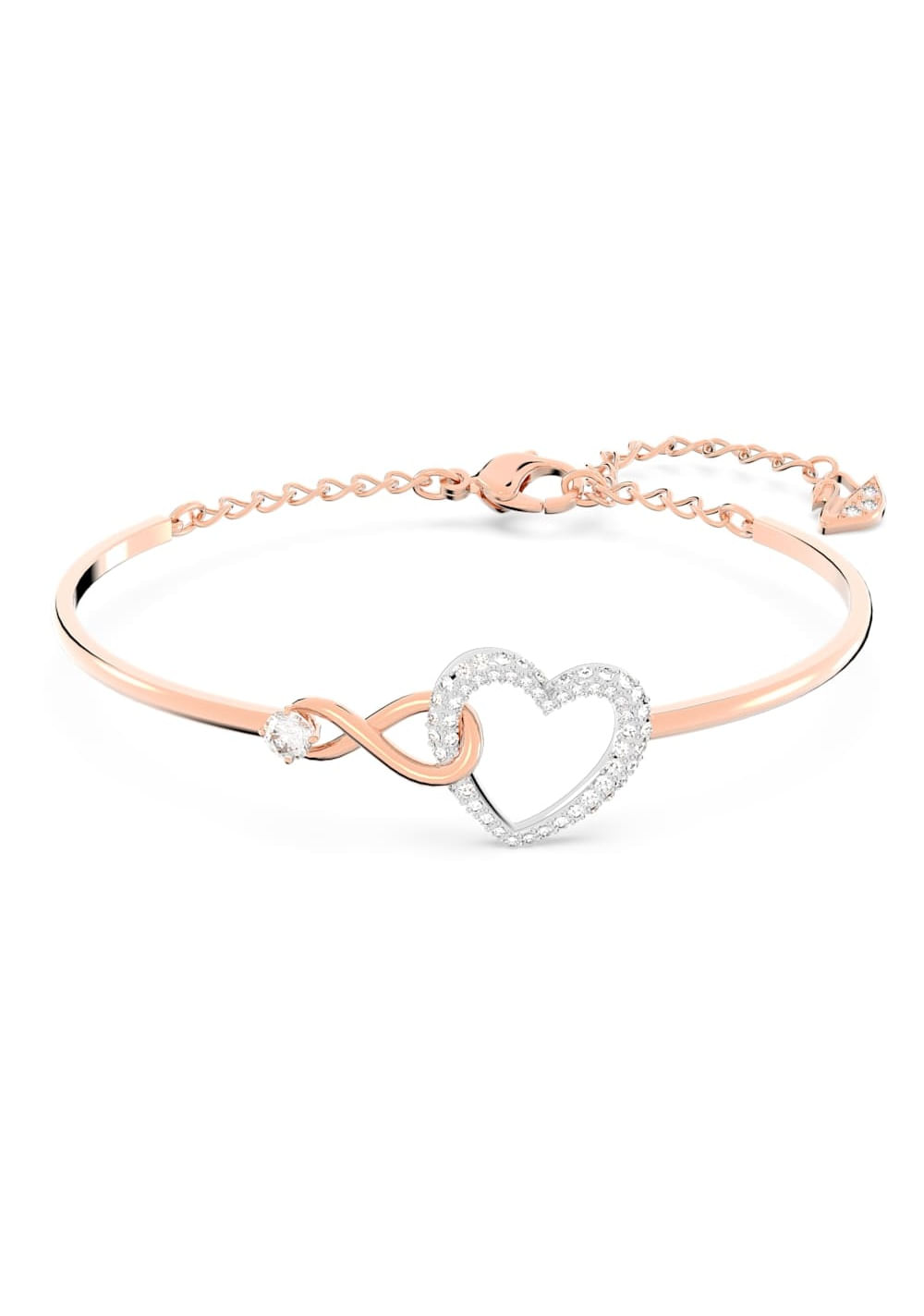 Brazalete Hyperbola Infinity y Corazón Swarovski Imagen Principal