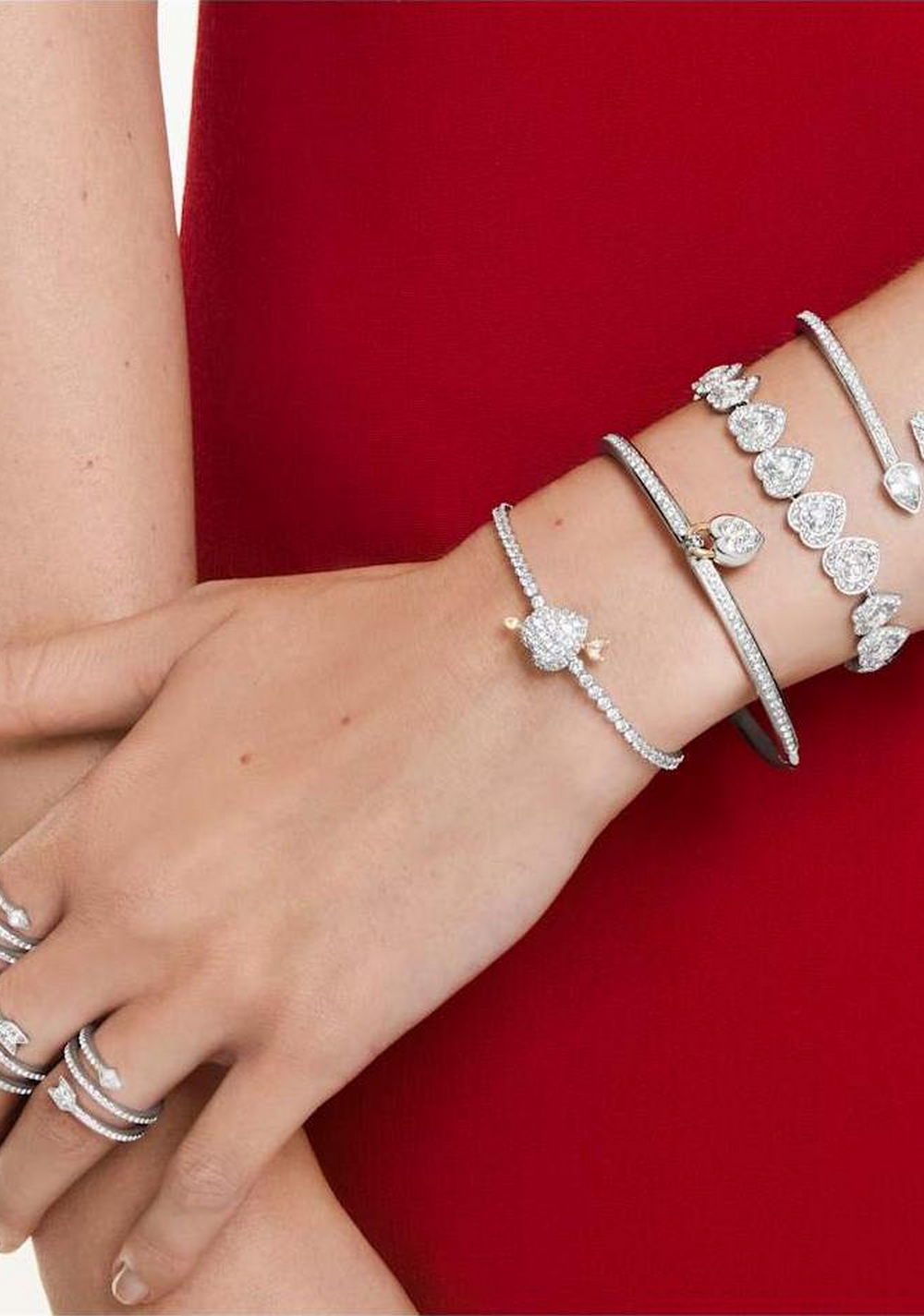Brazalete Idyllia Blanco Swarovski 5