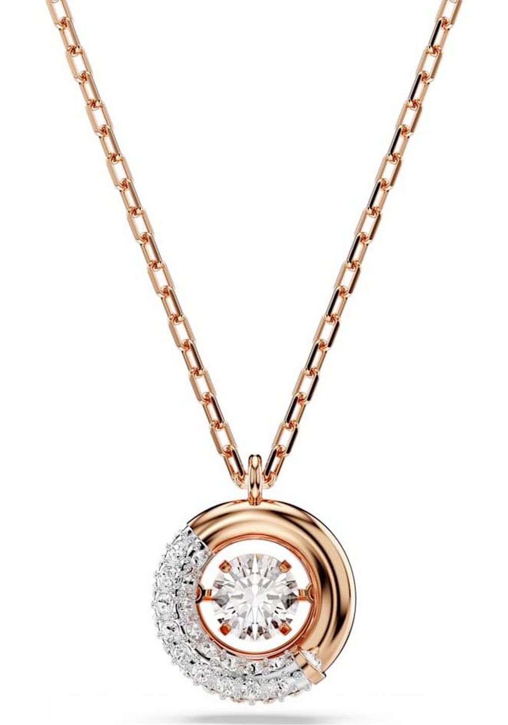 Colgante Dextera Blanco Swarovski
