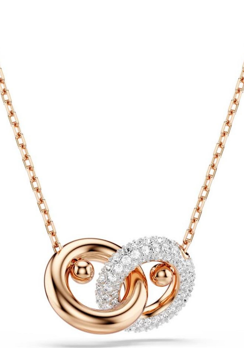 Colgante Dextera Blanco Swarovski