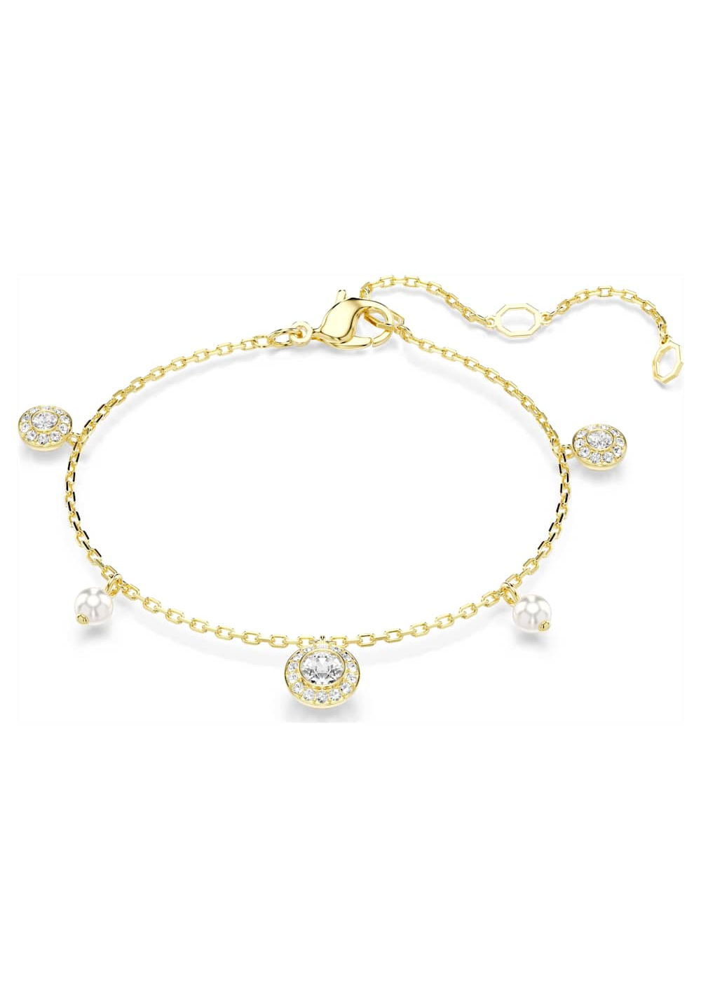 Collar una Angelic Blanco Swarovski 3