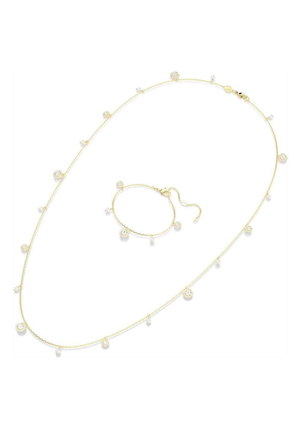 Collar una Angelic Blanco Swarovski 4