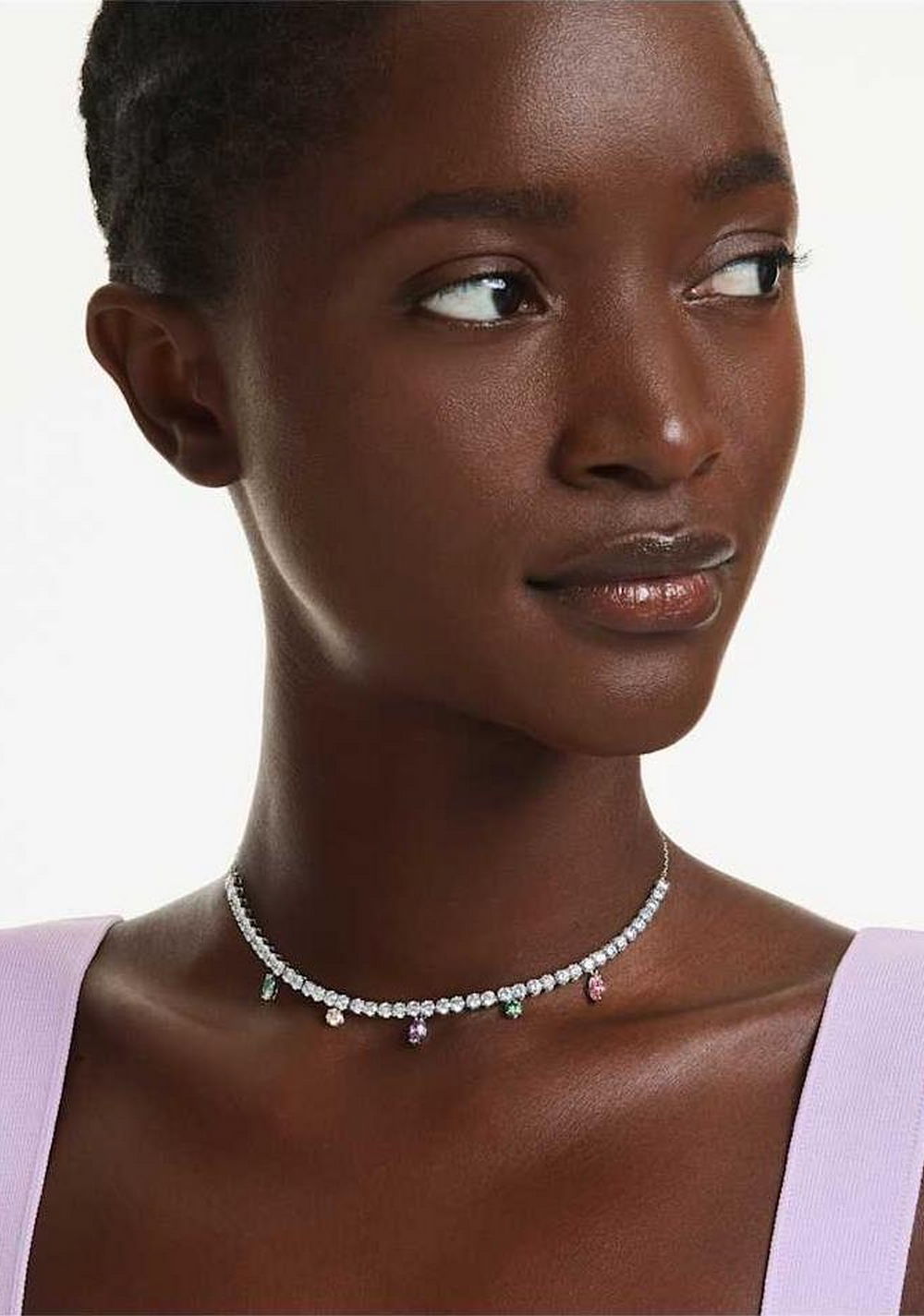 Collar Ariana Grande X Multicolor Swarovski 4