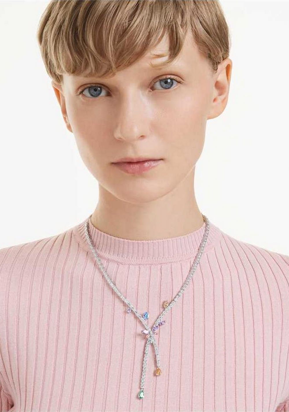 Collar Ariana Grande X Multicolor Swarovski 4