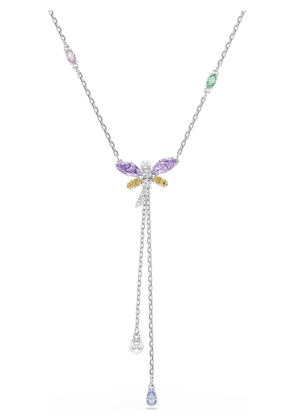 Collar en y Ariana Grande X Multicolor Swarovski Imagen Principal