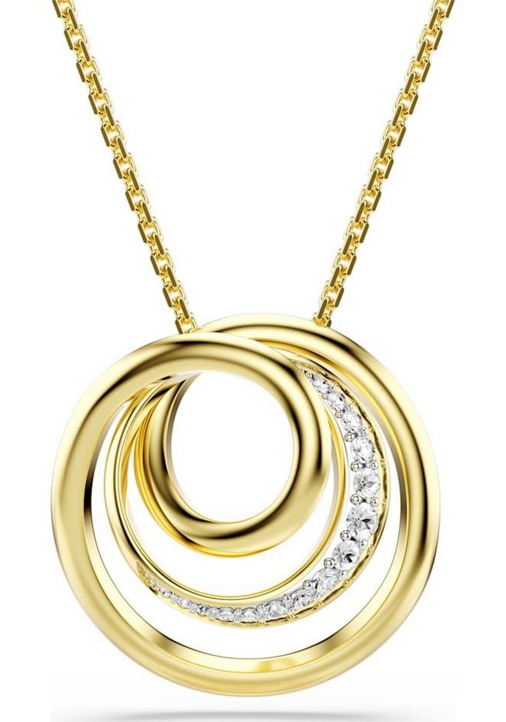 Collar Hyperbola Blanco Swarovski