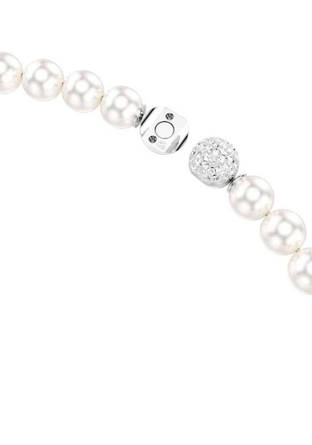 Collar Matrix Blanco Swarovski 2