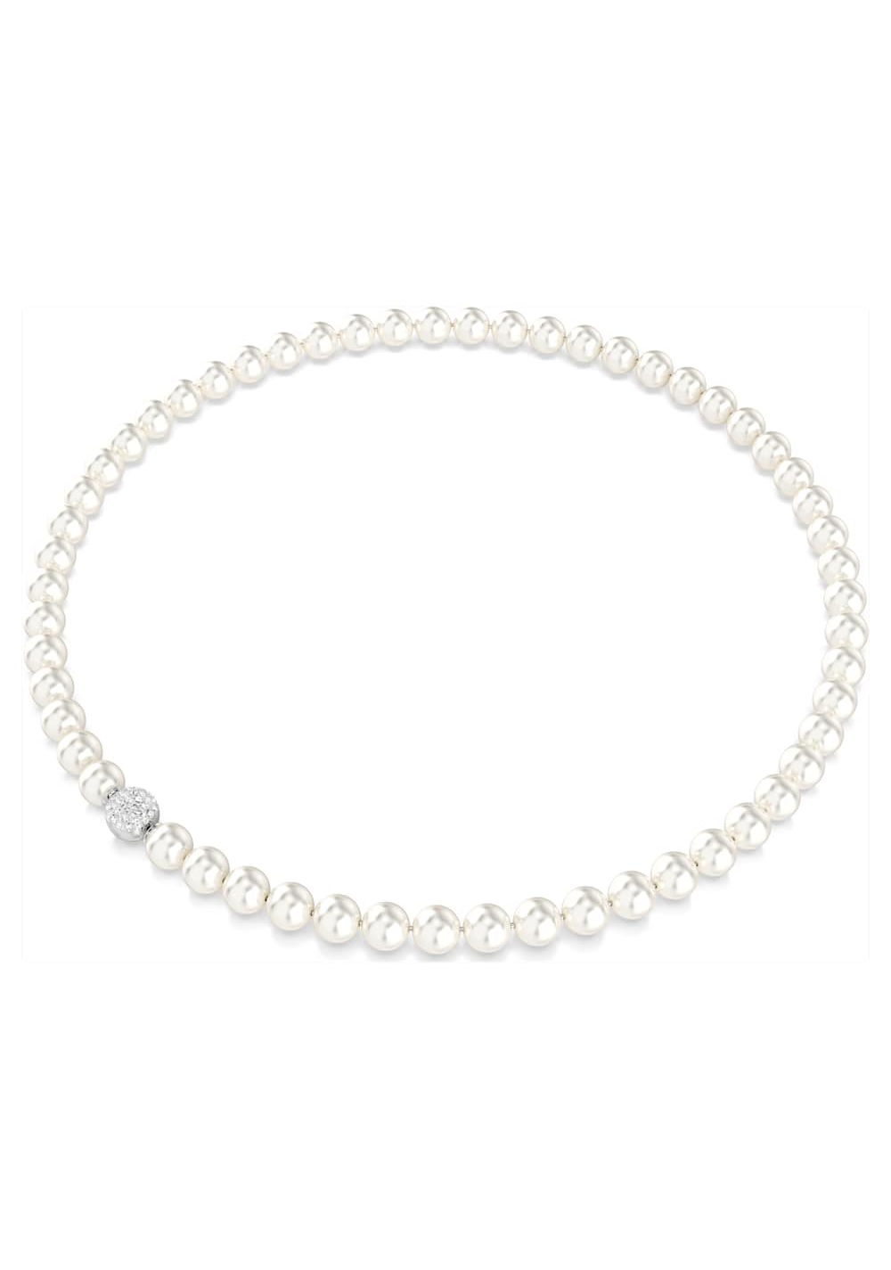 Collar Matrix Blanco Swarovski 3