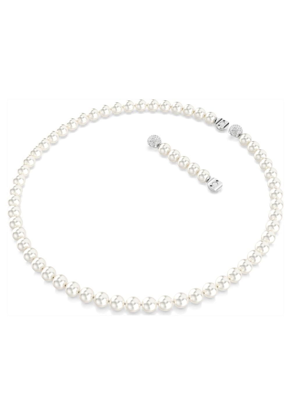 Collar Matrix Blanco Swarovski 4