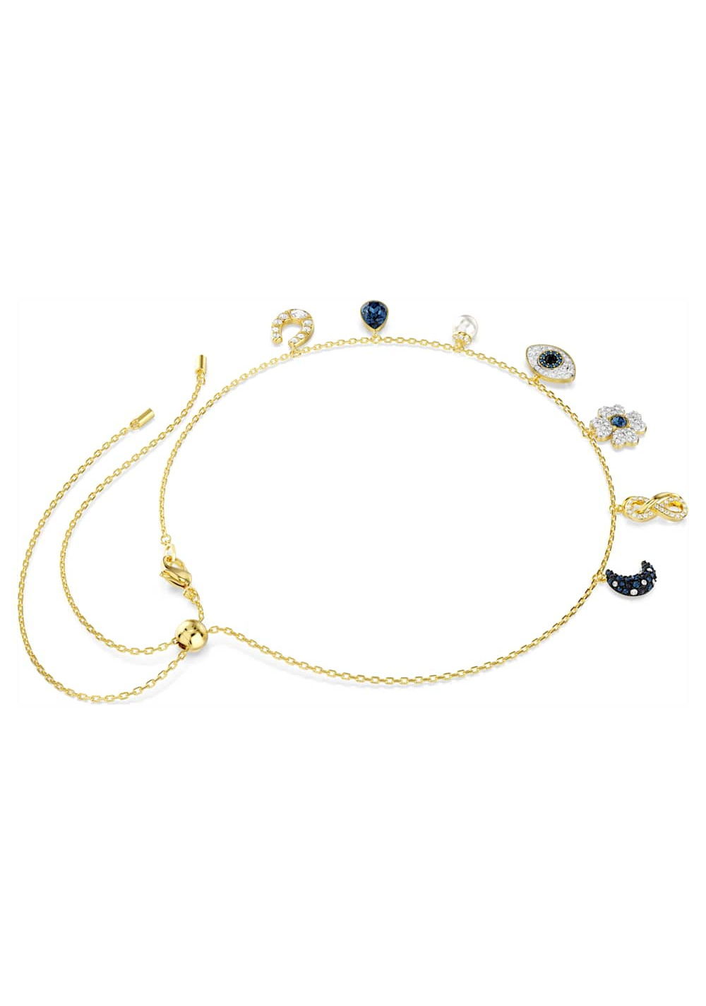 Collar Symbolica Azul Swarovski 3