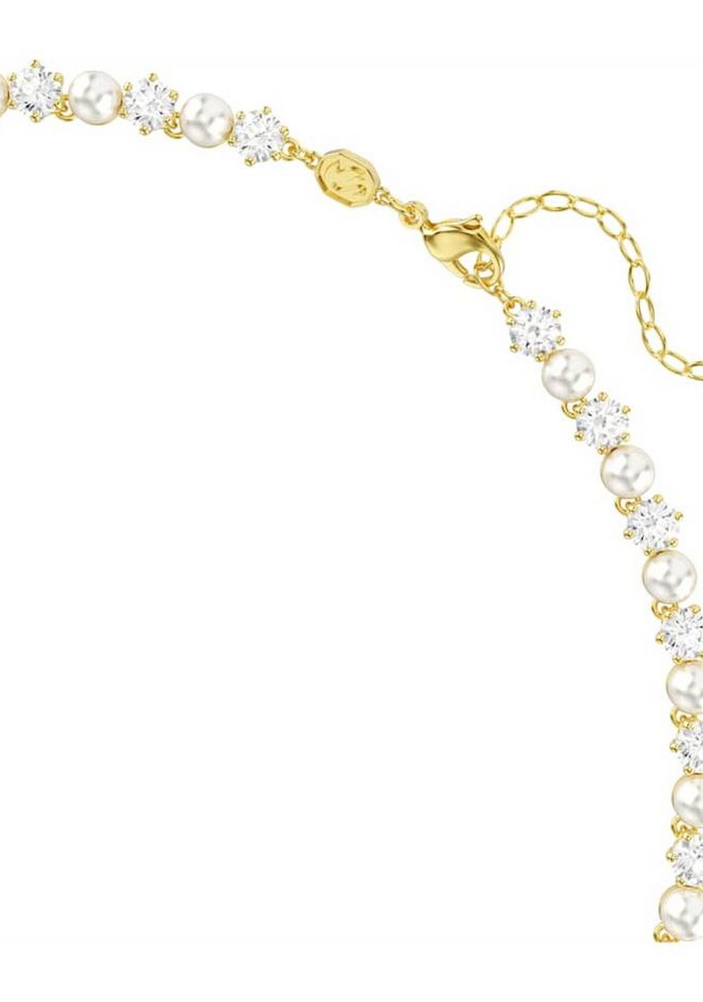 Collar Tennis Matrix Blanco Swarovski 2